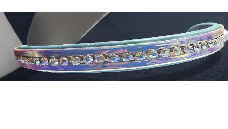 Leather Holo Browband